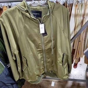 Banana Republic Windbreaker, Olive Tone